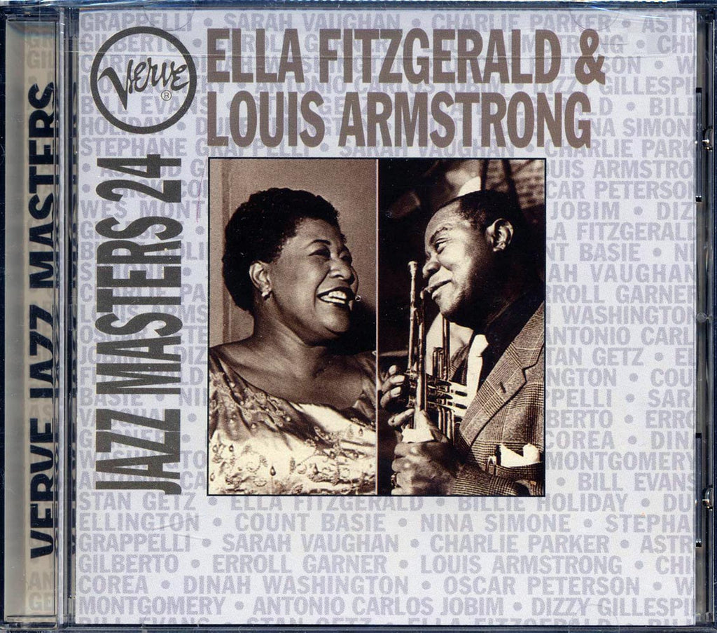 Ella Fitzgerald, Louis Armstrong - Verve Jazz Masters 24 Music CD