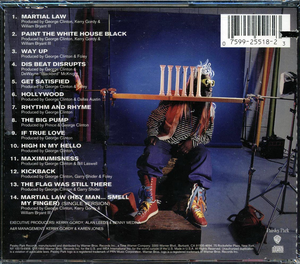 George Clinton - Hey Man Smell My Finger (marked/ltd stock) Music CD