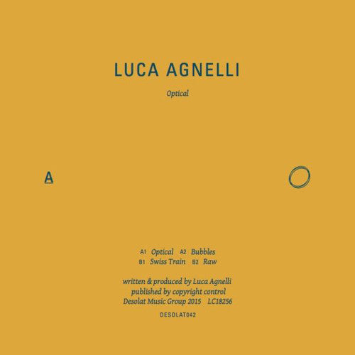 Agnelli,luca - Optical - Vinyl Record