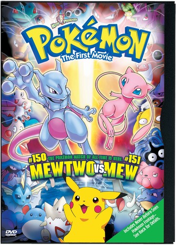 Pokemon The Movie 1: Mewtwo Strikes Back - Pokemon The Movie 1: Mewtwo Strikes Back - DVD
