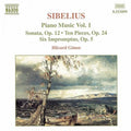 Sibelius / Six Impromptus Op 5 / Gimse - Piano Music 1 - Music CD