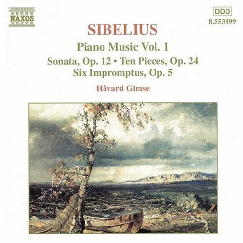 Sibelius / Six Impromptus Op 5 / Gimse - Piano Music 1 - Music CD