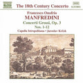 Manfredini / Capella Istropolitana / Krcek - Concerti Grossi Op 3 1-12 - Music CD