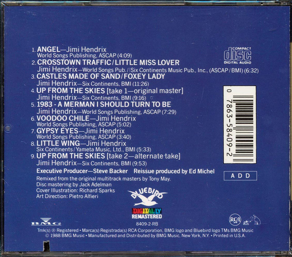 The Gil Evans Orchestra - Plays The Music Of Jimi Hendrix  (marked/ltd stock) Music CD