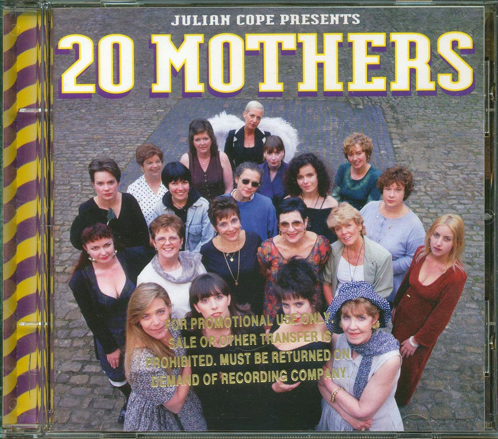 Julian Cope  - 20 Mothers  (promo) Music CD