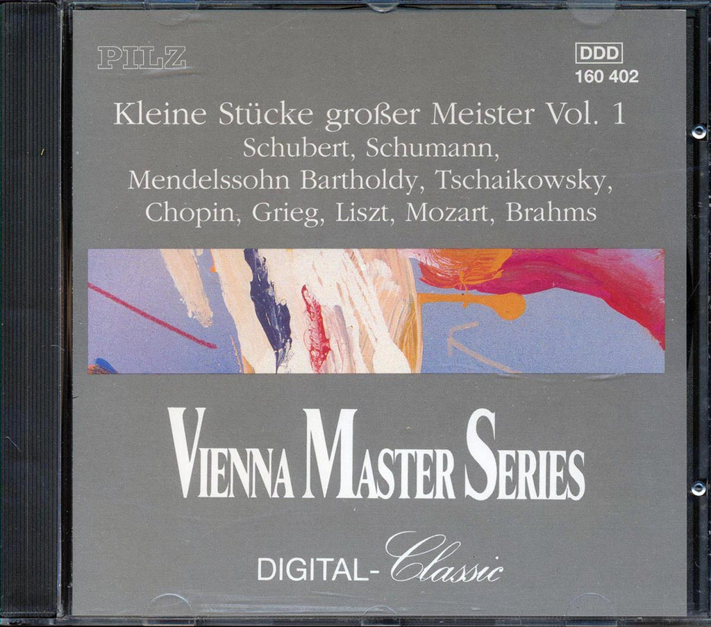 Sylvia Capova - Klein Stucke Grober Meister Volume 1 Music CD