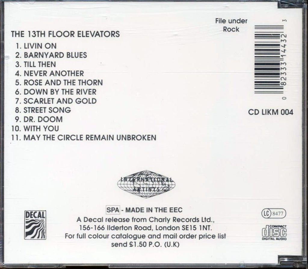 The 13th Floor Elevators - Bull Of The Woods Music CD