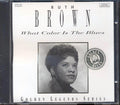 Ruth Brown  - What Color Is The Blues Music CD