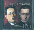 Rozsa Korngold  - Duo Opus 7 For Violin And Piano Music CD