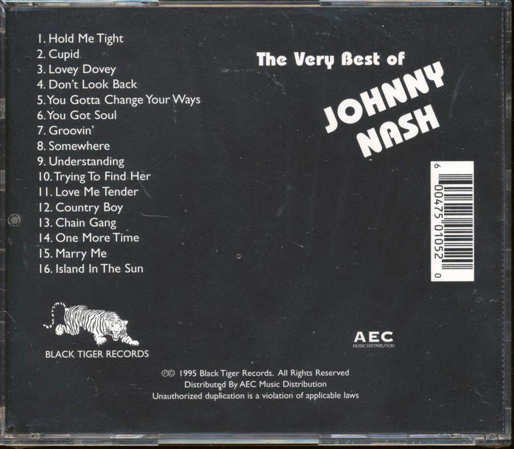 Johnny Nash  - The Very Best Of Music CD