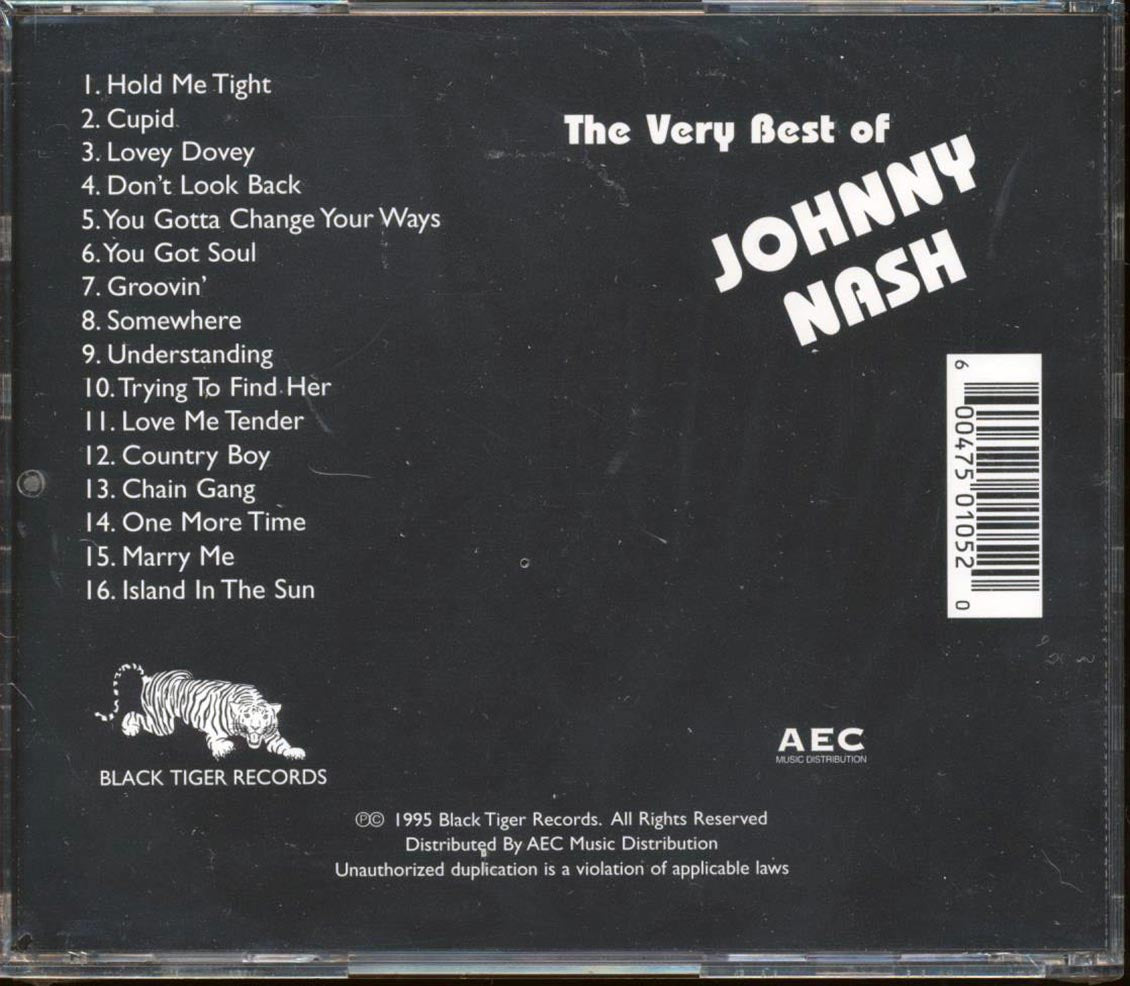 Johnny Nash  - The Very Best Of Music CD