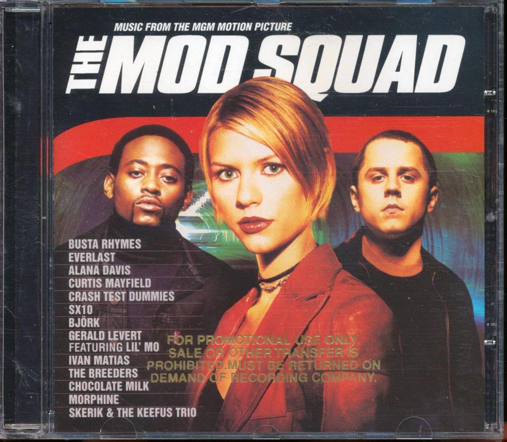Bjork, Ivan Matias, Busta Rhymes, Etc. - The Mod Squad Soundtrack  (promo) Music CD