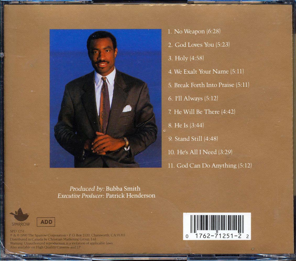 Pastor Donald L. Alford & The Progressive Radio Choir - Break Forth Into Praise Music CD