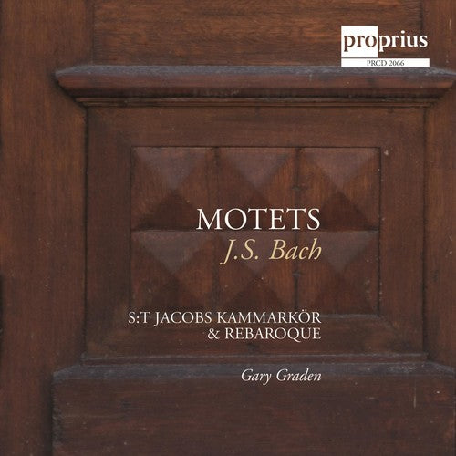 Bach,j.s. / St. Jacobs Kammarkor / Rebaroque - Motets - Music CD