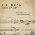 Bach,j.s. / Sparf / Harenstam - Violin Sonatas - Music CD