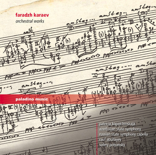 Karaev / Azerbaijan State Symphony Orchestra - Orchestral Works - Music CD