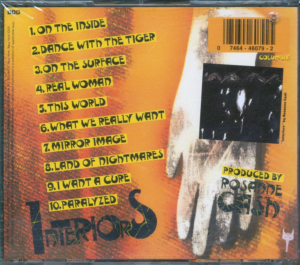 Rosanne Cash - Interiors Music CD