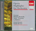 Bizet, Shchedrin, Gerard Schwarz, Etc. - Opera Highlights For Orchestra Music CD