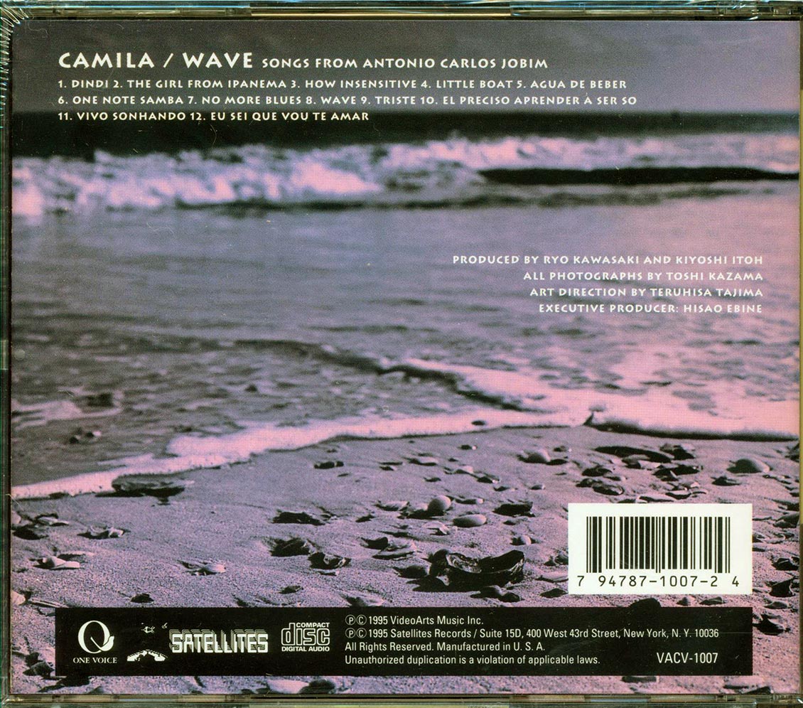Camila Benson  - Wave: Songs From Antonio Carlos Jobim Music CD