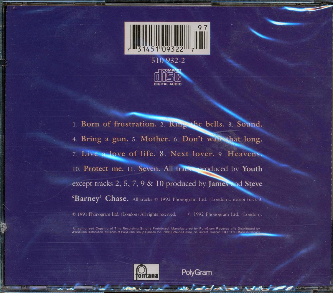 James - Seven Music CD