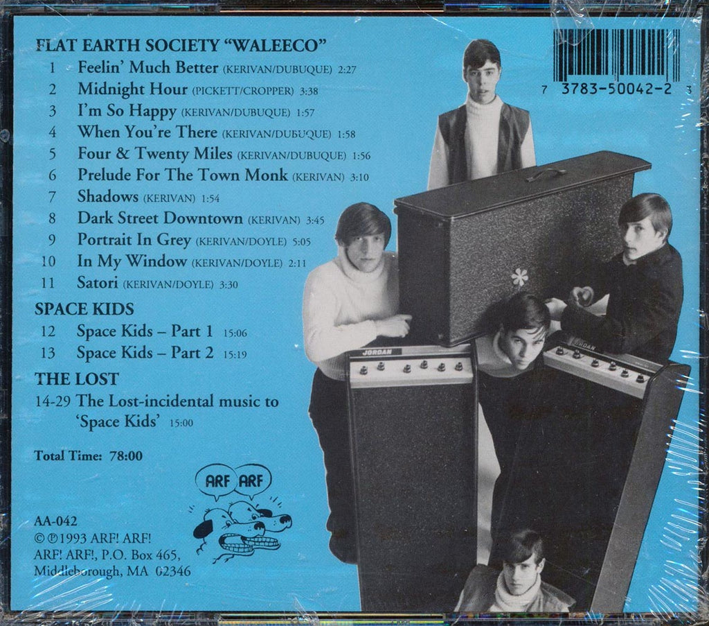 Flat Earth Society, The Lost - Waleeco + Space Kids Music CD