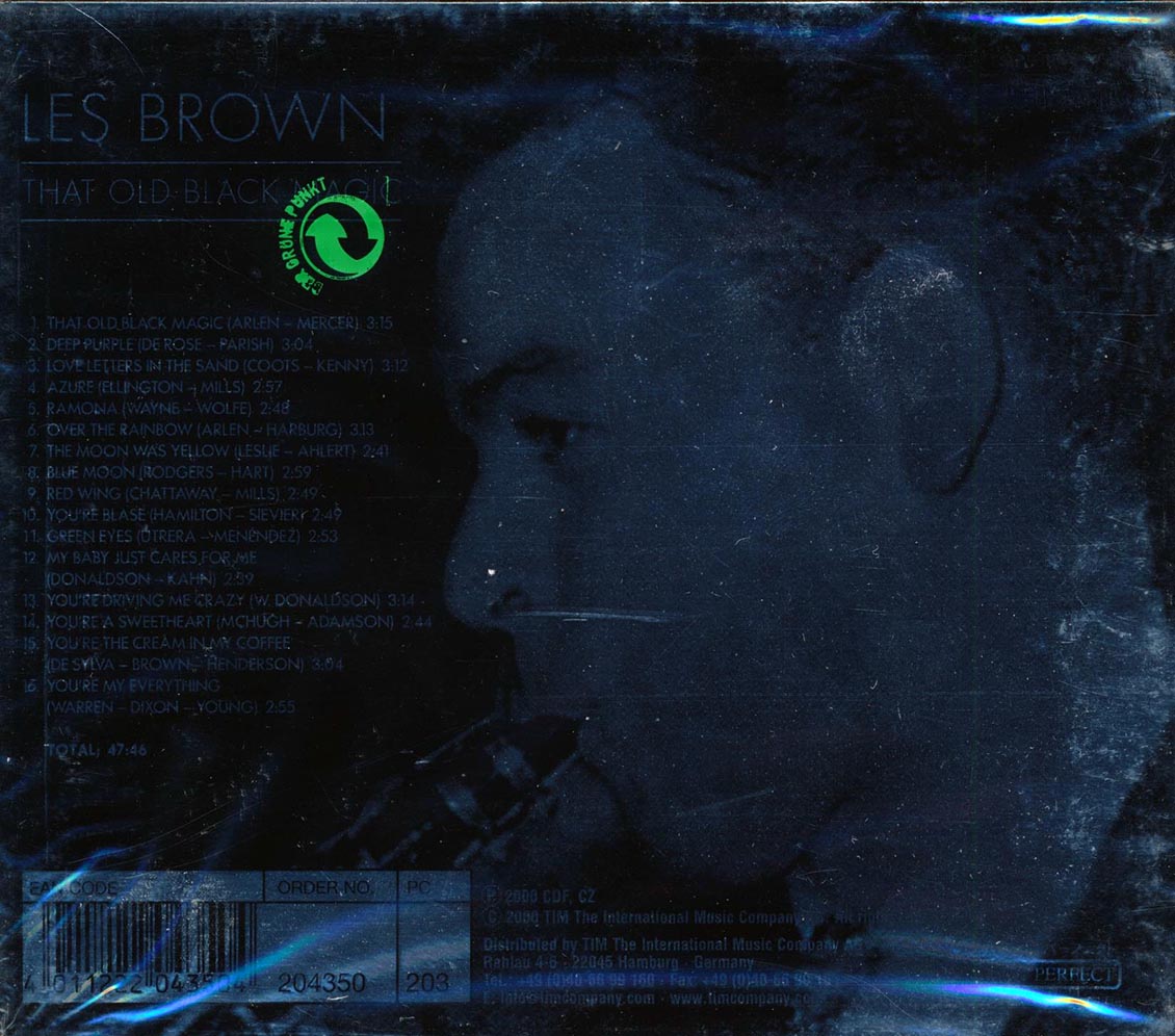 Les Brown - That Old Black Magic Music CD