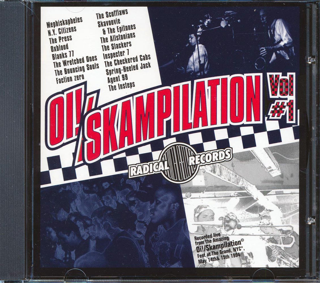 NY Citizens, Mephiskapheles, The Press, Etc. - Oi/Skampilation Volume 1 Music CD