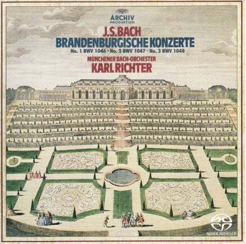 Richter,karl - J.s.bach: Brandenburg Concertos No.1-no.3 - Super Audio CD