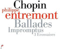 Chopin / Entremont - Fryderyk Chopin: Ballades Impromptus & 3 - Music CD
