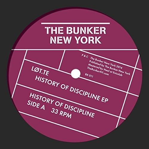 Lot.te - History Of Discipline - Vinyl Record