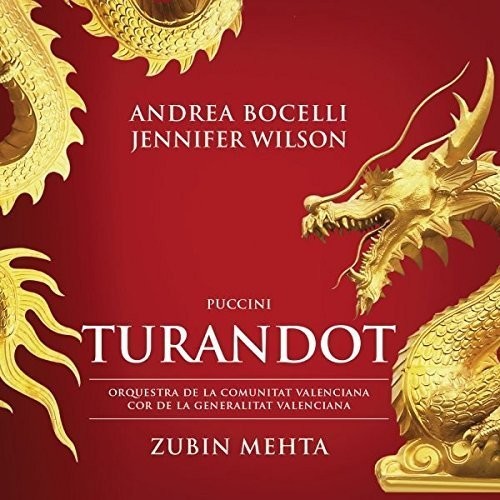 Puccini / Bocelli / Wilson / Mehta / Orquestra De - Turandot - Music CD