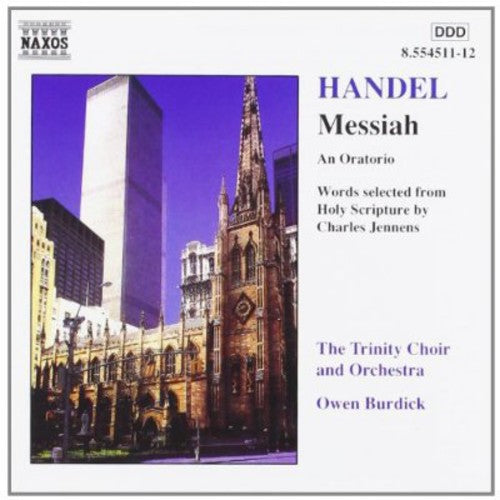 Handel / Trinity Choir & Orchestra / Burdick - Messiah - Music CD