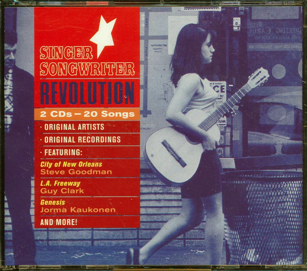 Guy Clark, Herry Belafonte, The Limelighters, Etc. - Singer Songwriter Revolution (2xCD) Music CD