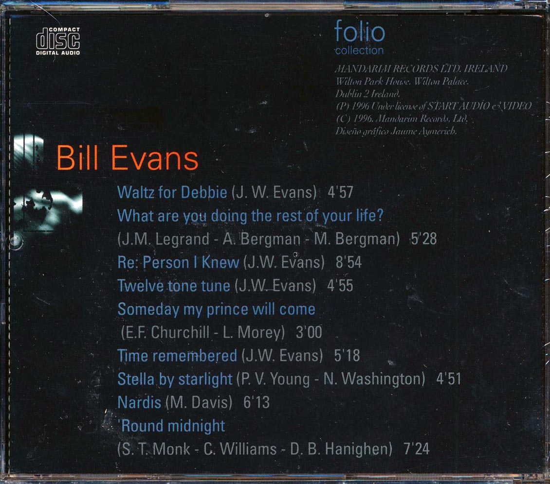 Bill Evans - The Jazz Masters: 100 Anos De Swing Music CD