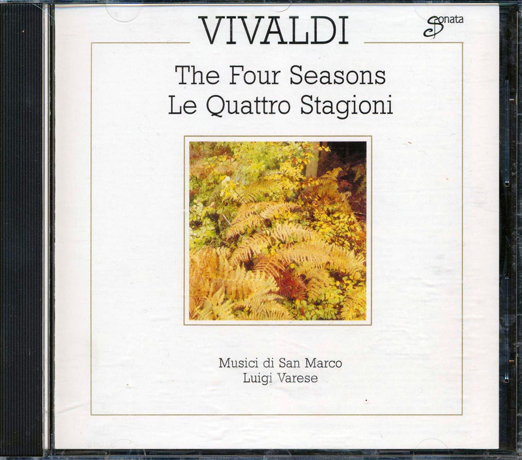 Antonio Vivaldi, Musici Di San Marco, Luigi Varese - The Four Seasons: Le Quattro Stagioni Music CD