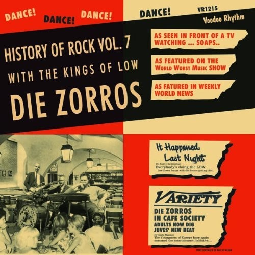 Die Zorros - History Of Rock 7 - Vinyl Record