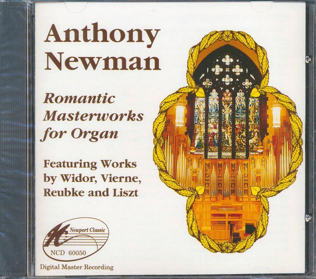 Anthony Newman - Romantic Masterworks For Organ Music CD