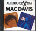 Mac Davis - Allegiance Extra: Vo. XC + Losers (2 albums on 1 CD) (20 tracks) Music CD