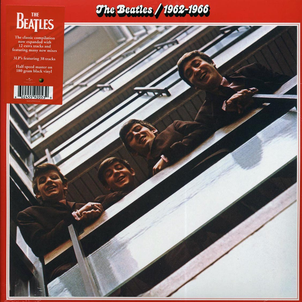 The Beatles - 1962-1966 (The Red Album) (2023 German Pressing) (+12 bonus tracks) (3xLP) (180g) (remastered) Vinyl Record
