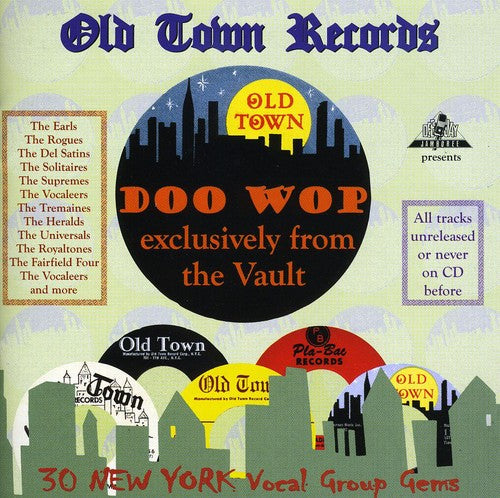 Old Town Records Doo Wop - Exclusive / Various - Old Town Records Doo Wop - Exclusive / Various - Music CD