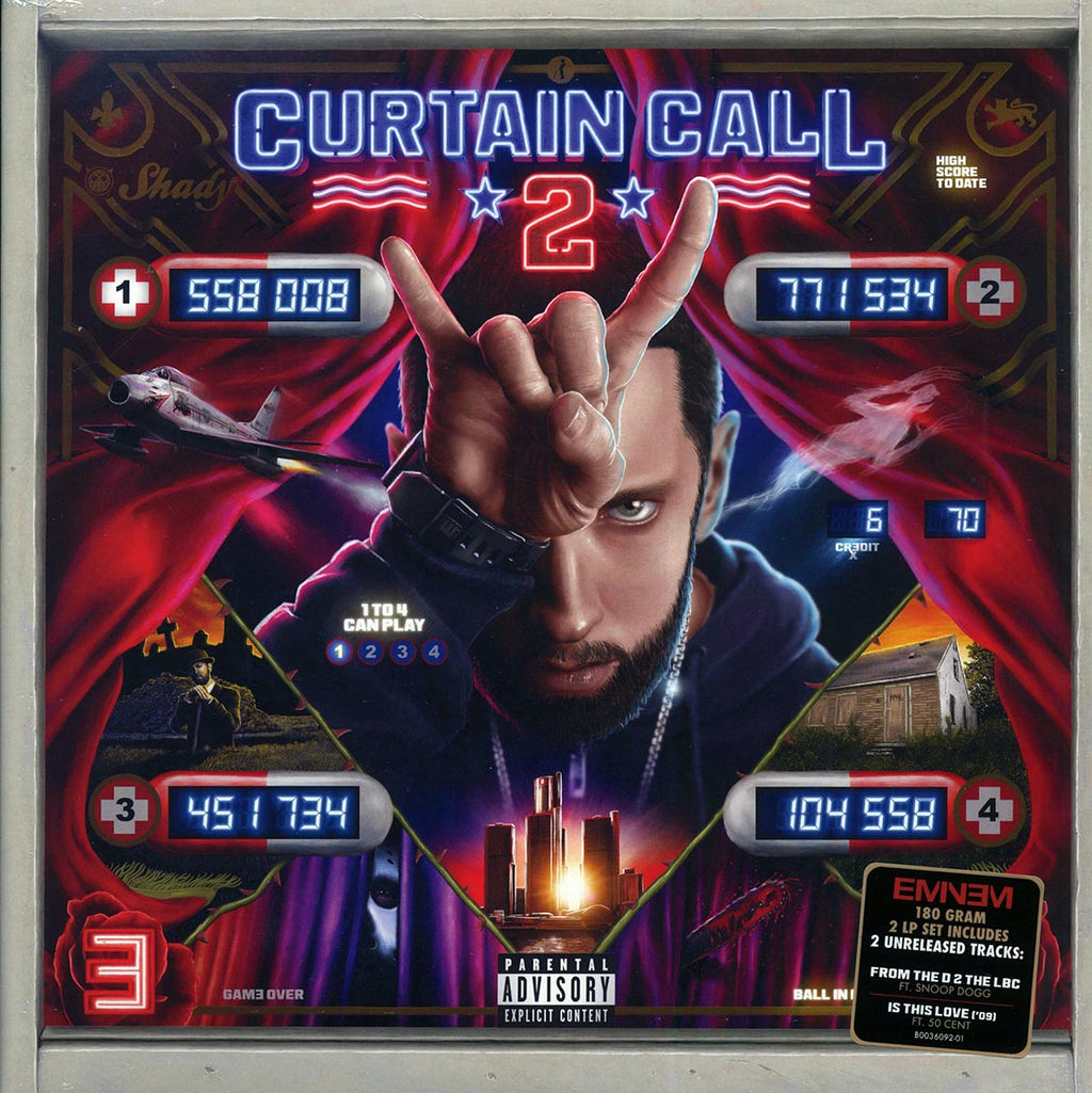 Eminem - Curtain Call 2 (2xLP) (180g) Vinyl Record
