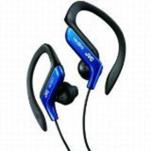 Jvc Haeb75a Sport Ear Clip Earphones Adj Blue - Jvc Haeb75a Sport Ear Clip Earphones Adj Blue - Headphones