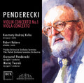 Penderecki / Kulka / Polish Sinfonia Iuventus Orch - Violin Concerto No.1 - Viola Concerto - Music CD