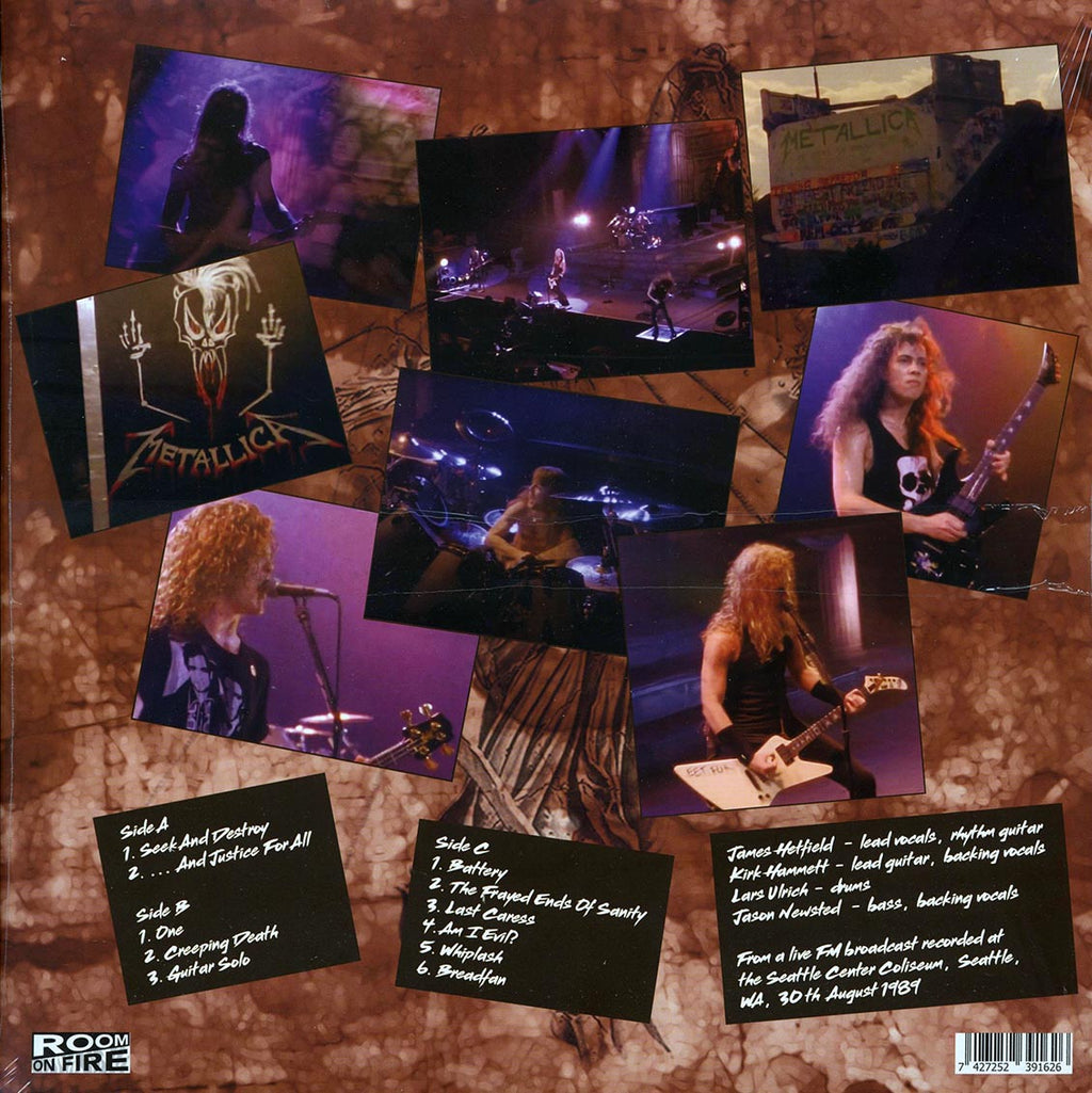 Metallica - Seattle '89 Volume 2: The Classic Washington State Broadcast (ltd. ed.) (2xLP) (white vinyl) Vinyl Record