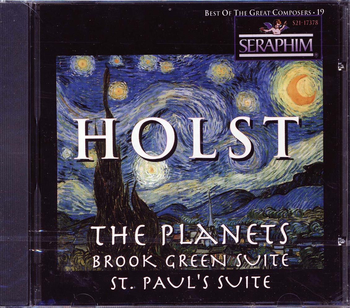 Gustav Holst - The Planets, Brook Green Suite, St. Paul's Suite Music CD