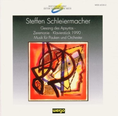 Schleiermacher: Gesand Des Apsyrtos / Various - Schleiermacher: Gesand Des Apsyrtos / Various - Music CD