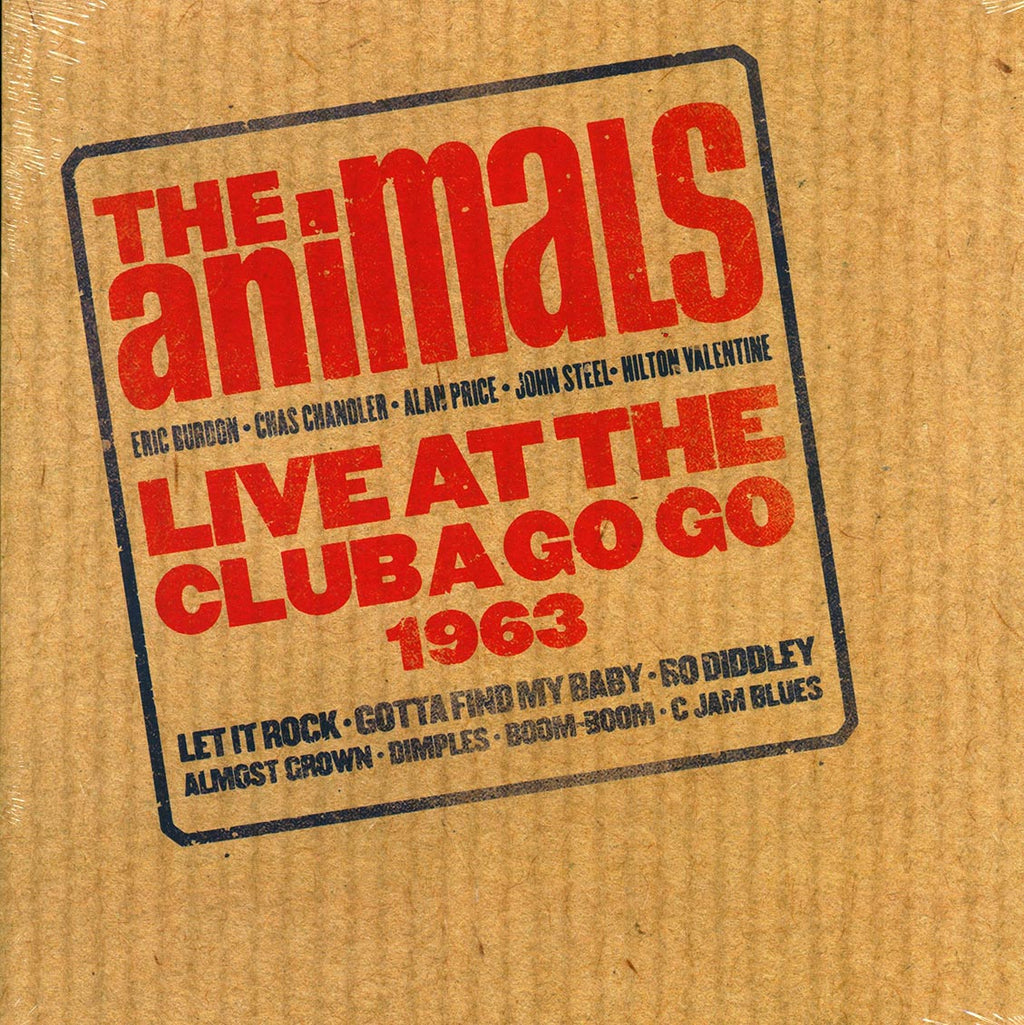 The Animals - Live At The Club A Go Go 1963 Vinyl Record