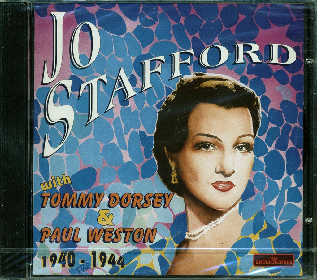 Jo Stafford - Jo Stafford With Tommy Dorsey & Paul Weston 1940-1944 Music CD