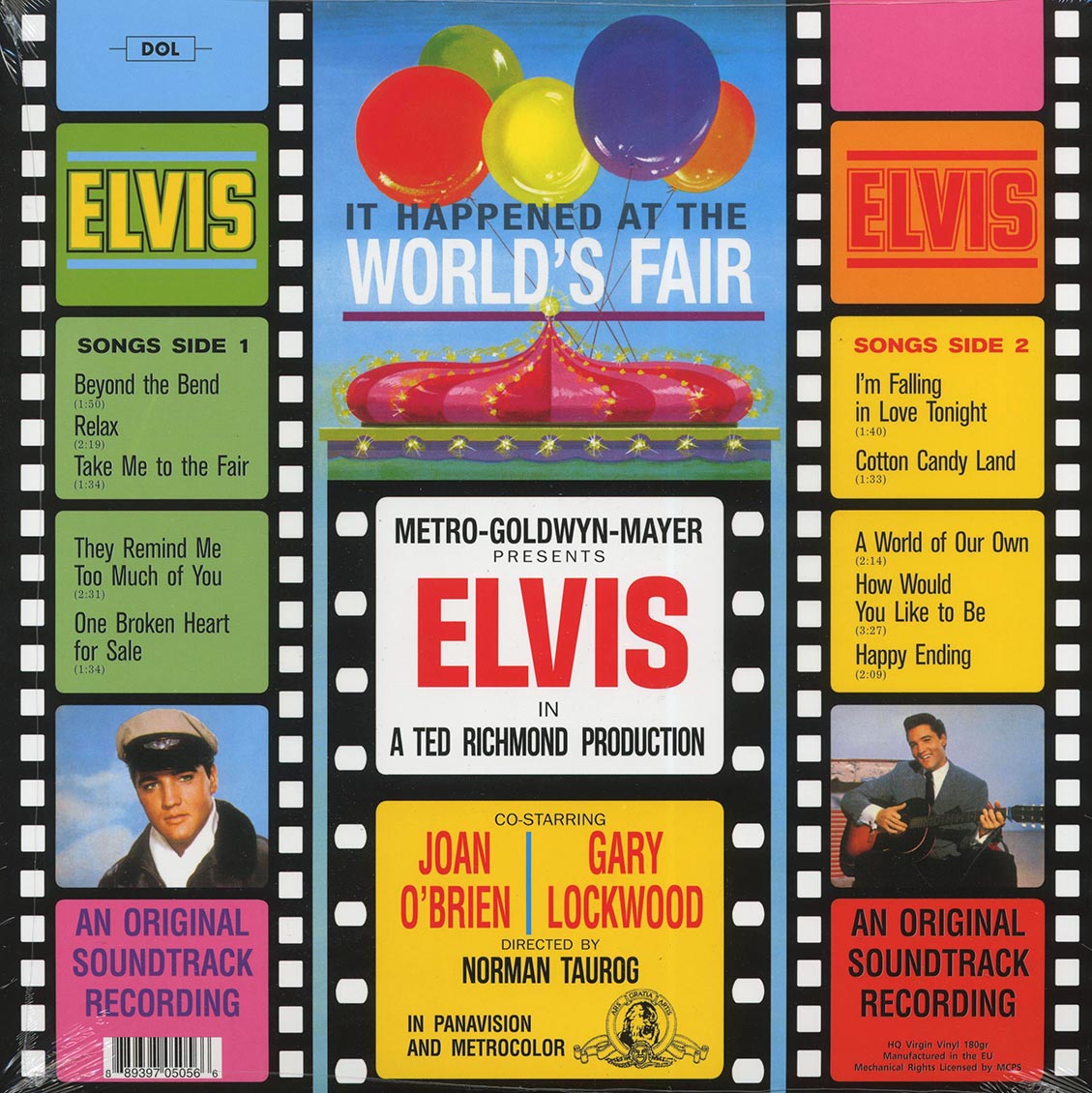 Elvis Presley - It Happened At The World's Fair (orange vinyl) Vinyl Record