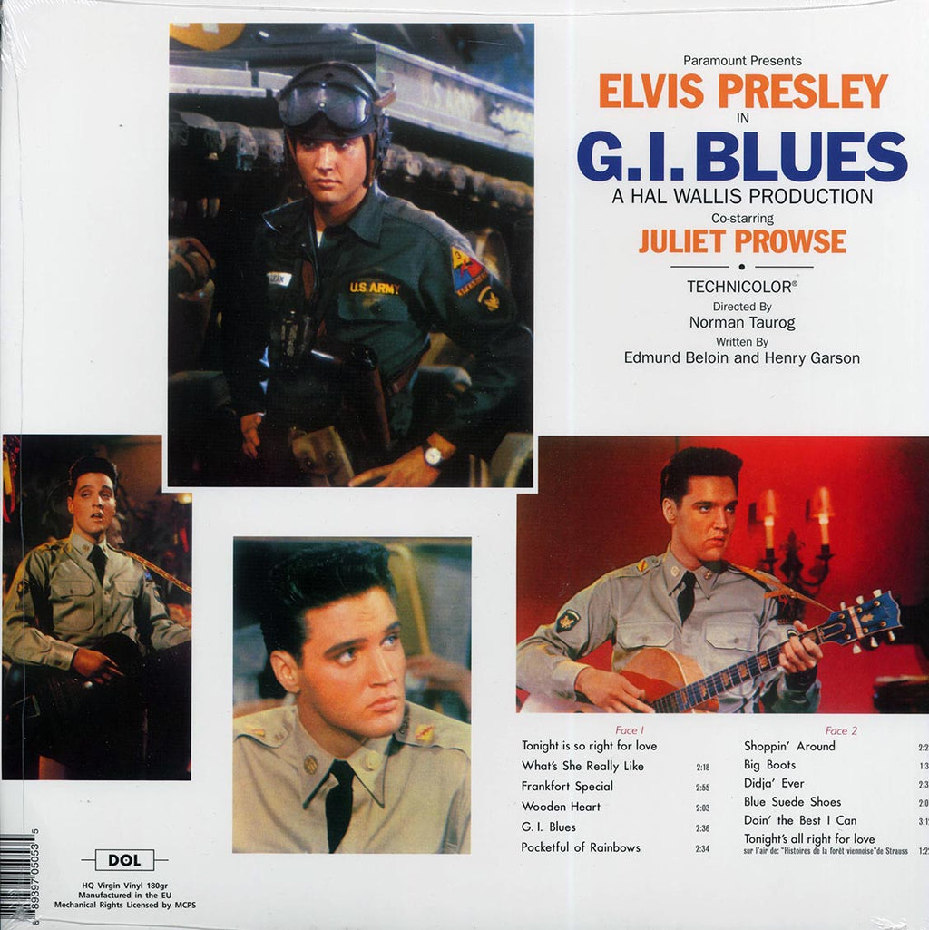 Elvis Presley - GI Blues (yellow vinyl) Vinyl Record